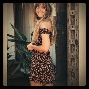 Spell Rambling Rose mini dress Medium